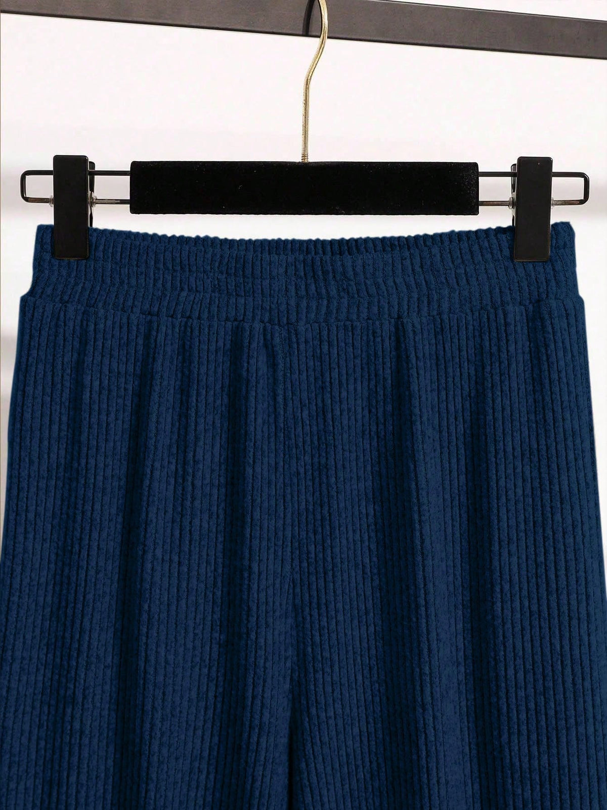Women's Solid Color Long Sleeve Zip-Up Hooded Top And Wide Leg Pants Casual 2 Pieces Set