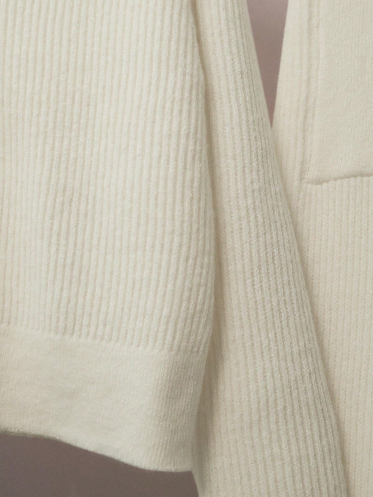 Women Casual Solid Color Knit Sweater Set, Collared Button-Up Cardigan And Front Bow Pocket Knit Pants